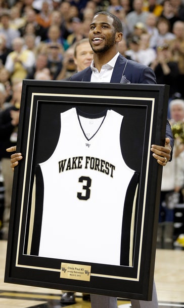 Chris Paul donates $2.5M to Wake Forest basketball program